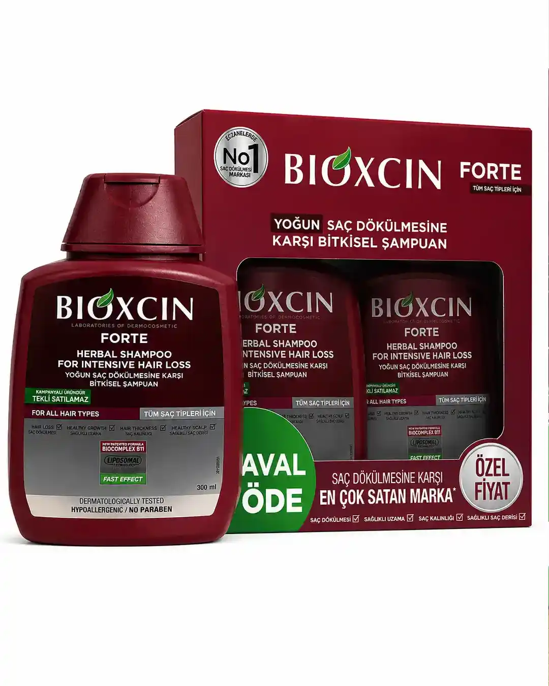Bioxsine Fort Anti Hair Loss Shampoo