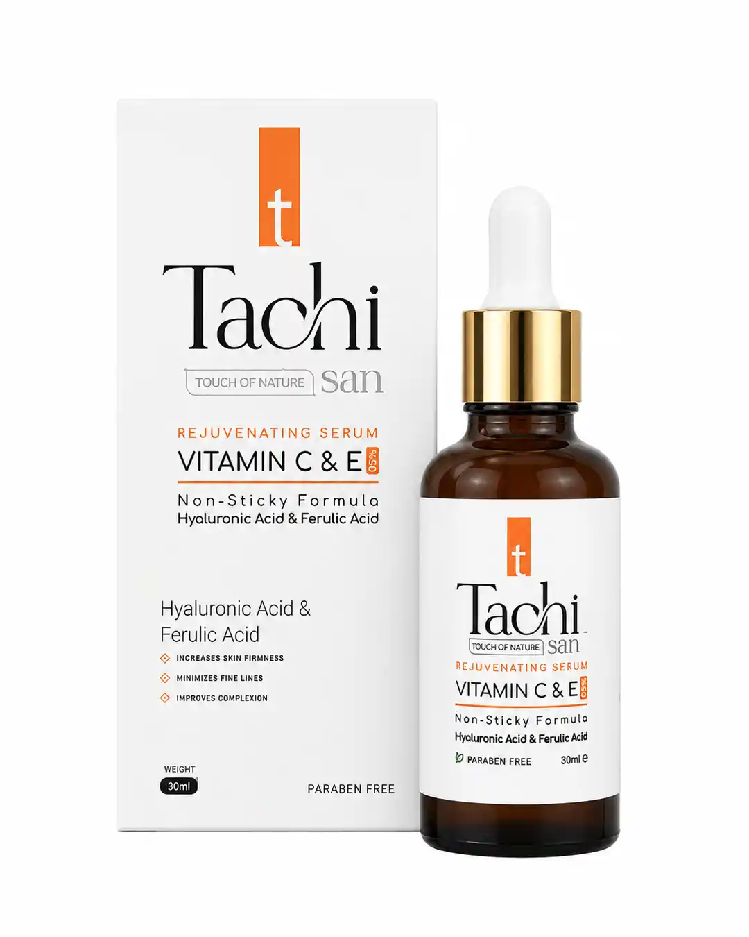 Tachi San Rejuvenating Serum Vitamin C & E